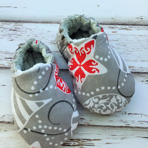 Christmas Baby Slippers